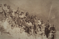 Actual people of Santa in 1912 — only nine years before the destruction. 